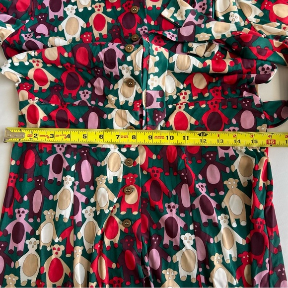60s Bear Print Juniorite New York Dress - Picture 4 of 4